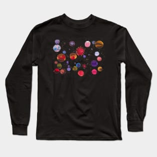 Planets Constellation Long Sleeve T-Shirt